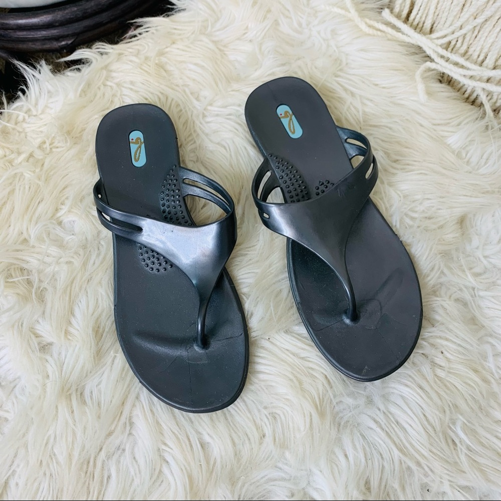 OKA b Silver Sandals